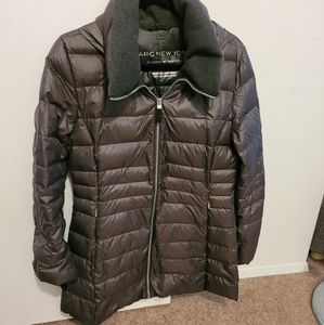 Full length Andrew Marc puffer jacket size medium
